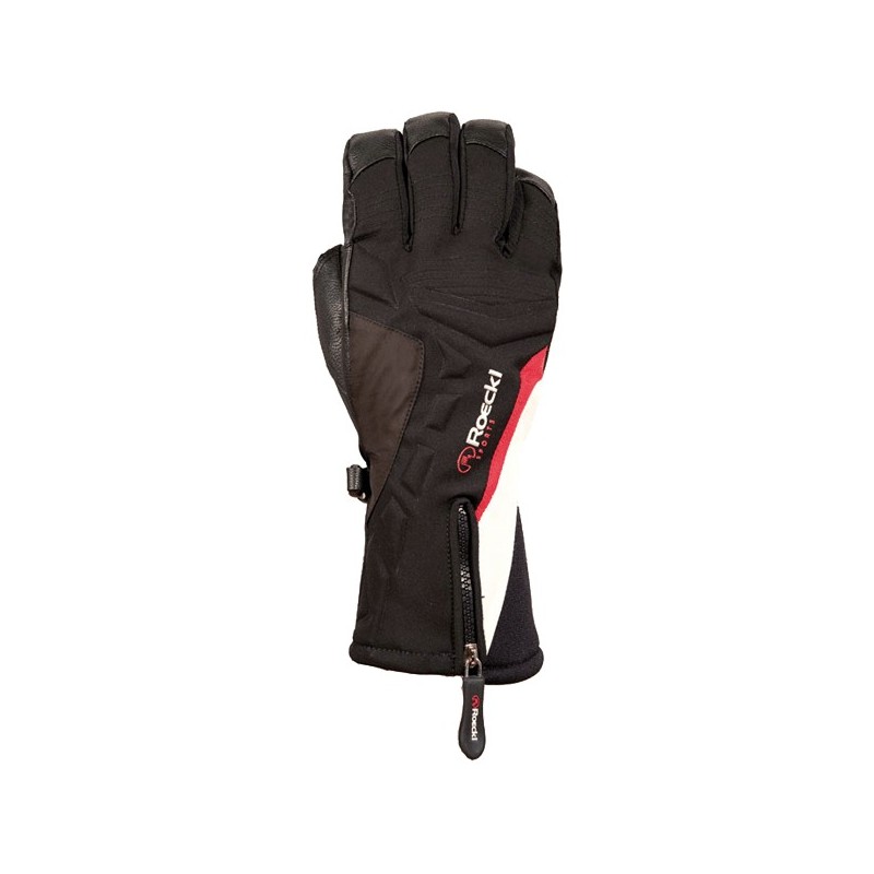 Ski Alpin Handschuhe Roeckl Sarnen GTX schwarz-rot Competition Ski Alpin Handschuhe Roeckl Sarnen GTX schwarz-rot Competition